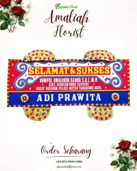 Papan Bunga Ucapan Selamat Lembupurwo